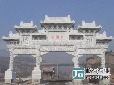 农村气派大门楼的安装与制作