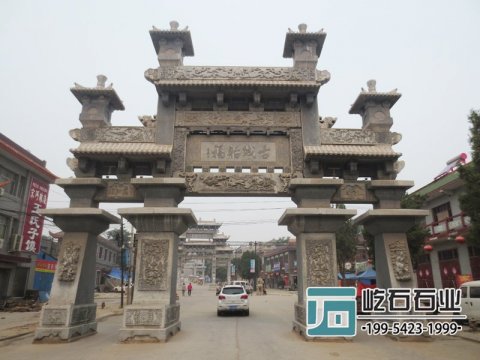 如何选择合适的仿古石牌坊制作厂家