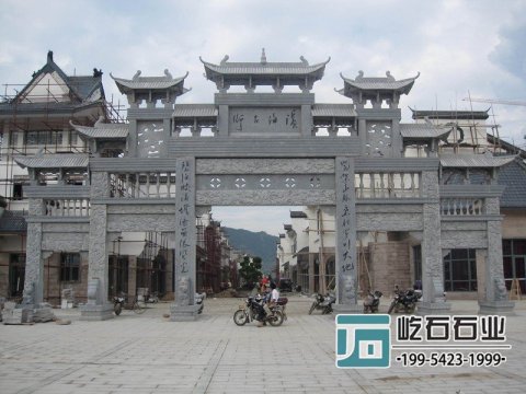 为什么在村庄的入口处都喜欢安装一座石牌坊