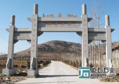 石牌坊的安装有着怎样的安装寓意