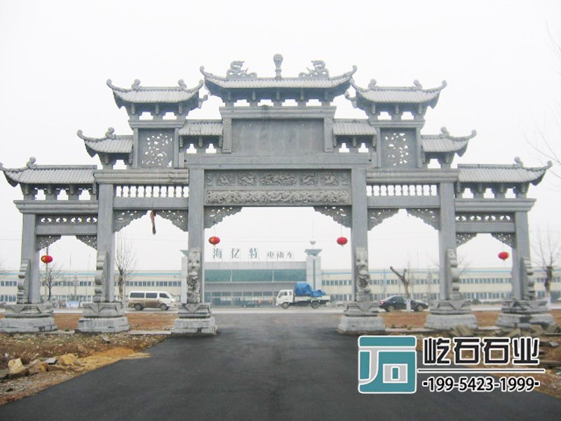 村庄五门牌坊